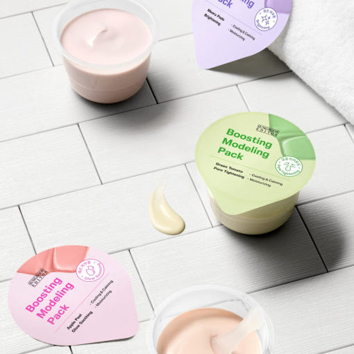 Boosting Modeling Pack 28g (3-type) SUNGBOON EDITOR + 🎁 1 masque skincare offert