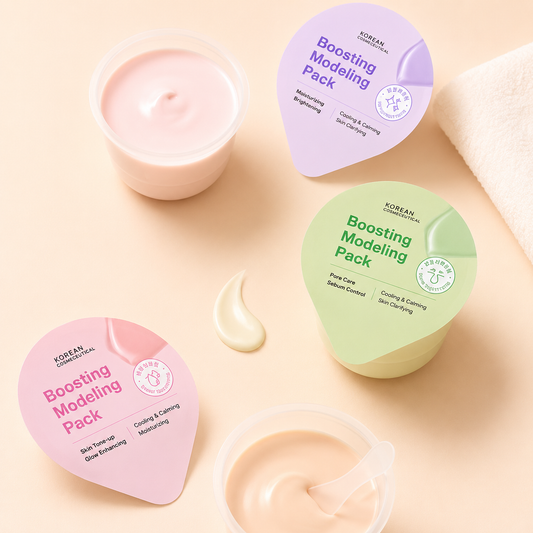 Boosting Modeling Pack 28g (3-type) SUNGBOON EDITOR + 🎁 1 masque skincare offert