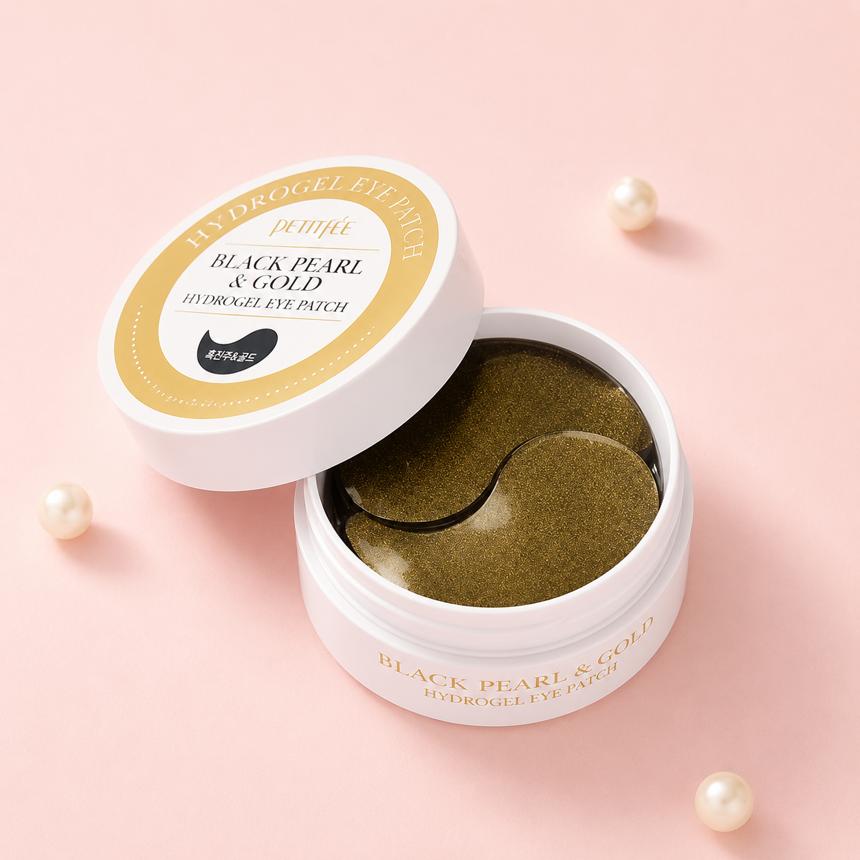 Pearl & Gold Hydrogel Eye Patch (1.4g X 60 Patches) + 🎁 1 masque skincare offert