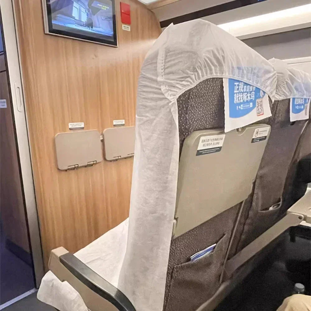 Housse de Siège Protectrice – Voyage Train, Avion & Transport Public (Lot de 4 et 6)