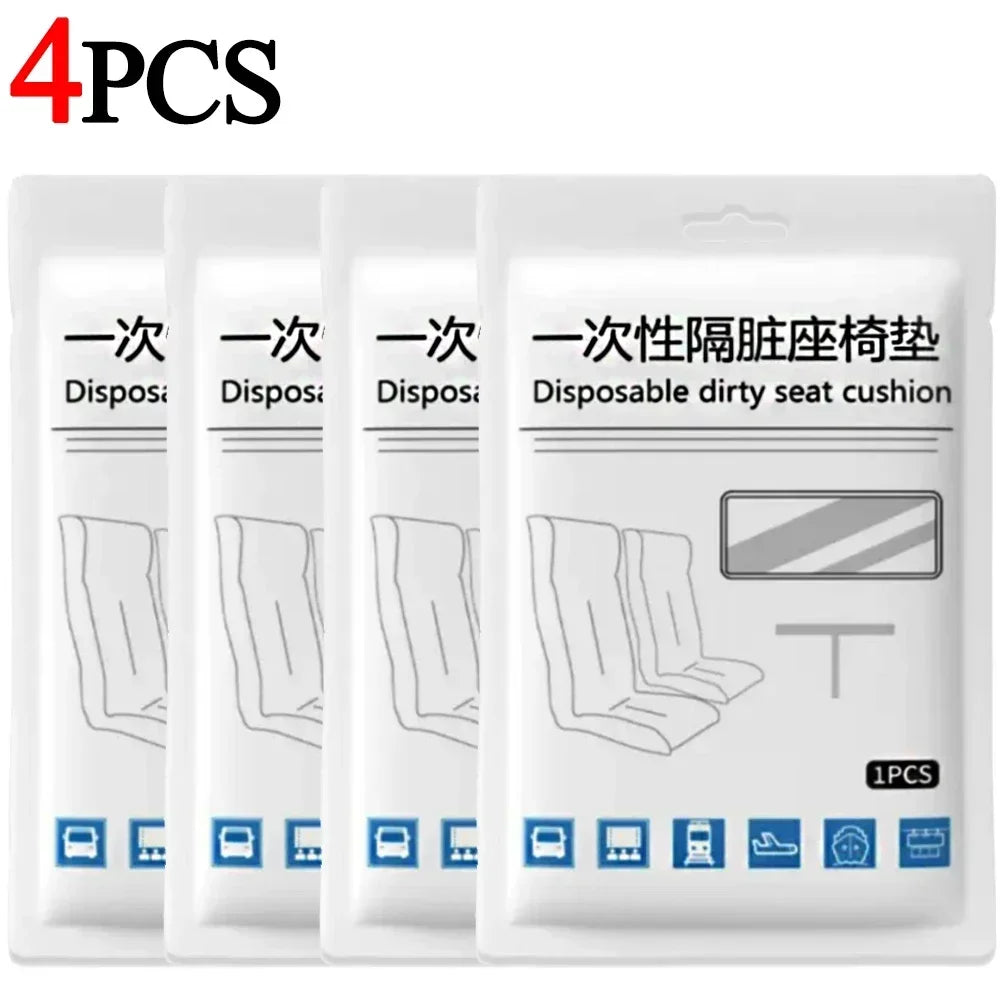 Housse de Siège Protectrice – Voyage Train, Avion & Transport Public (Lot de 4 et 6)