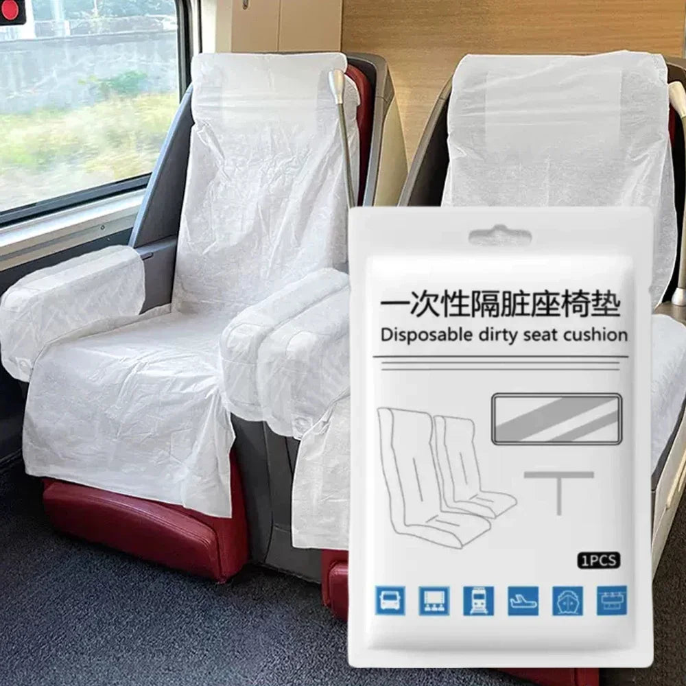 Housse de Siège Protectrice – Voyage Train, Avion & Transport Public (Lot de 4 et 6)