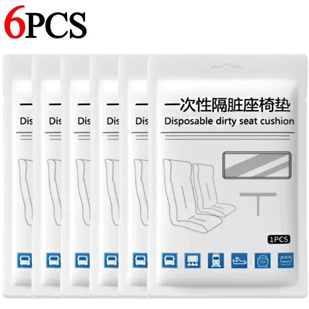 Housse de Siège Protectrice – Voyage Train, Avion & Transport Public (Lot de 4 et 6)