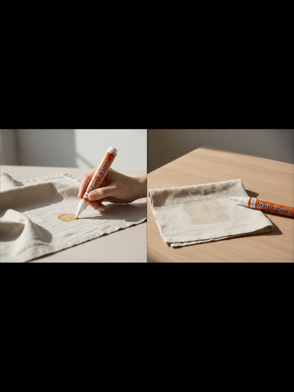 Stylo détachant portable pour vêtements