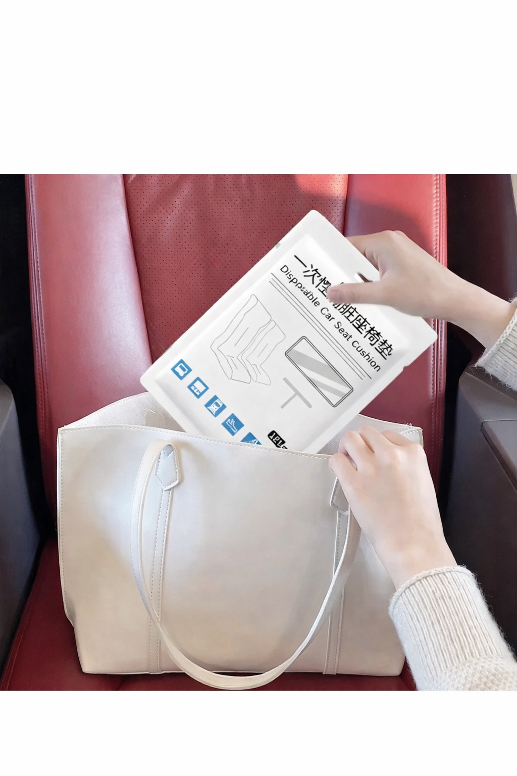 Housse de Siège Protectrice – Voyage Train, Avion & Transport Public (Lot de 4 et 6)